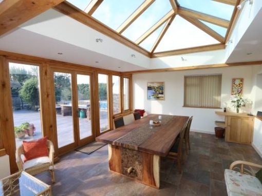 SEVERN OAK ROOF LANTERN NEWPORT, SHROPSHIRE.